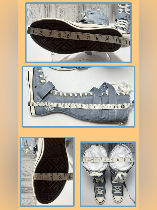 🆕 Converse Chuck Taylor XXHi Buckle Hi Top Shoes Women 7.5 Men 5.5
Blue|White - Picture 15 of 17